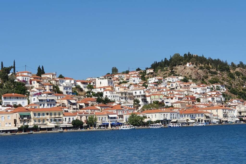 Aegean Summer House Poros Town Dış mekan fotoğraf